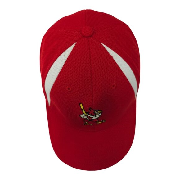 Louisville Cardinals ProFlex Fitted L/XL Cap Embroidered Logo Louie Baseball Hat - Picture 6 of 13